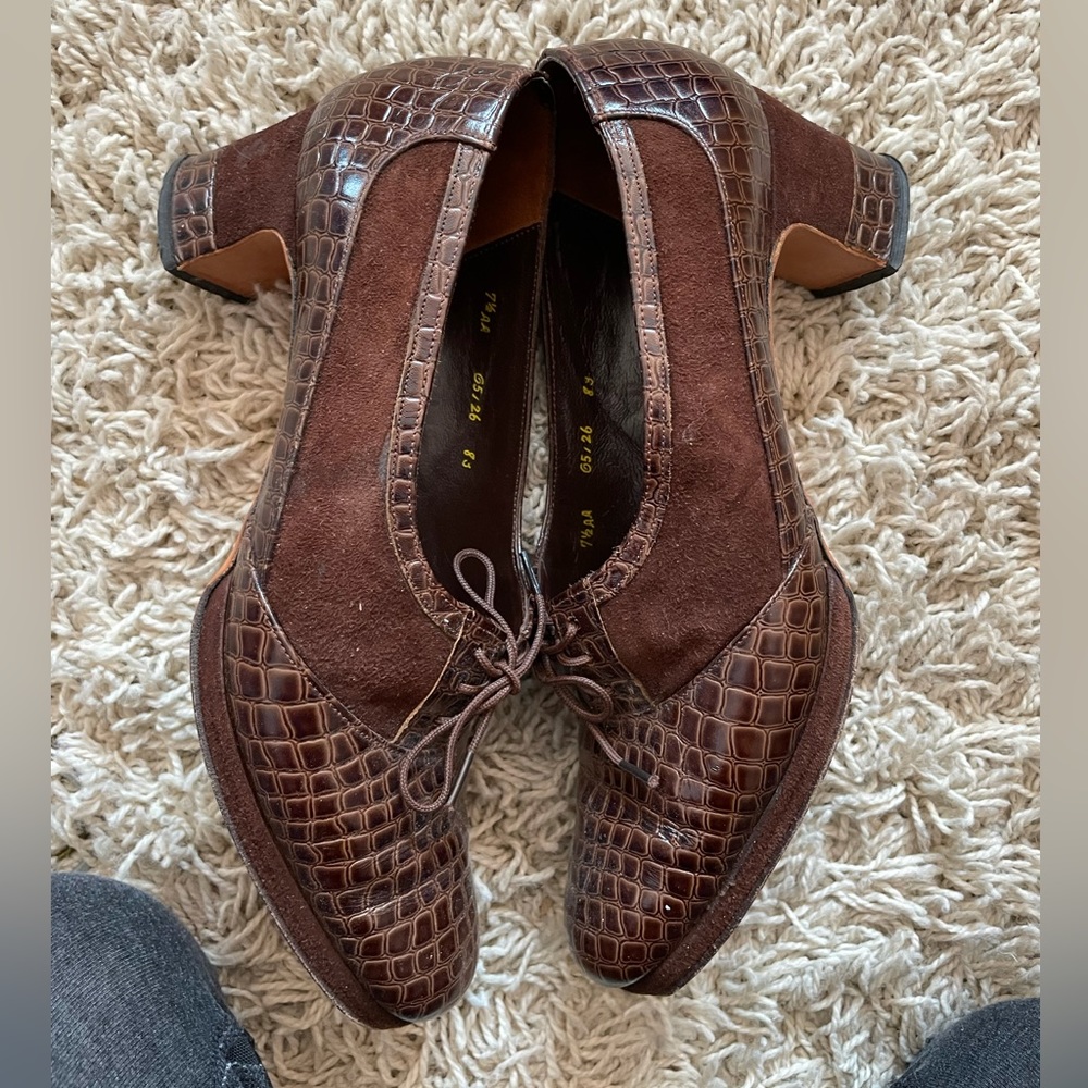 Vintage John Jenno Heels 7.5 1950/1960s
